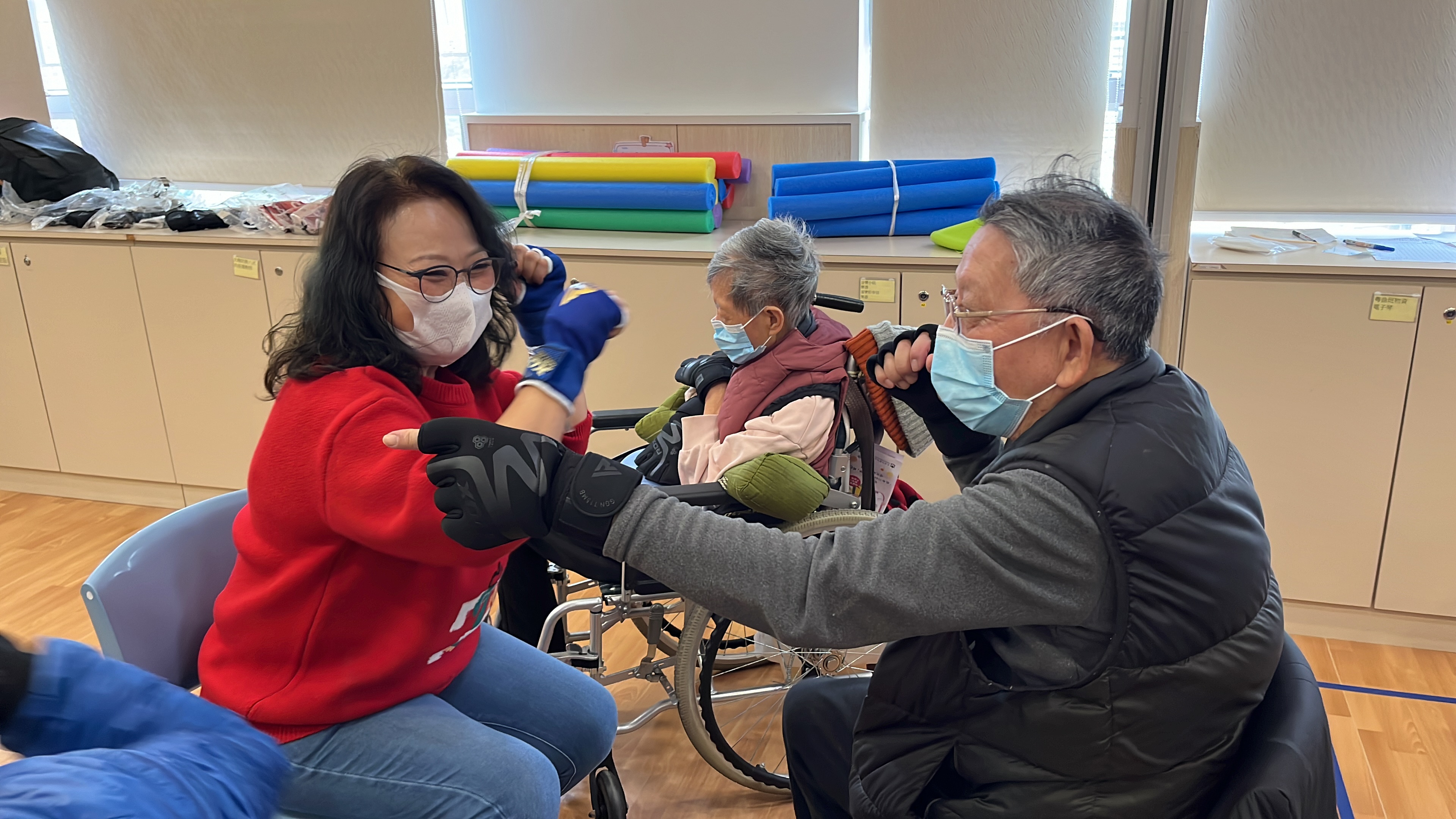 銀齡節拍非接觸式拳擊運動班
